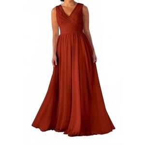 NEW KENNEDY BLUE brittany gown in cinnamon